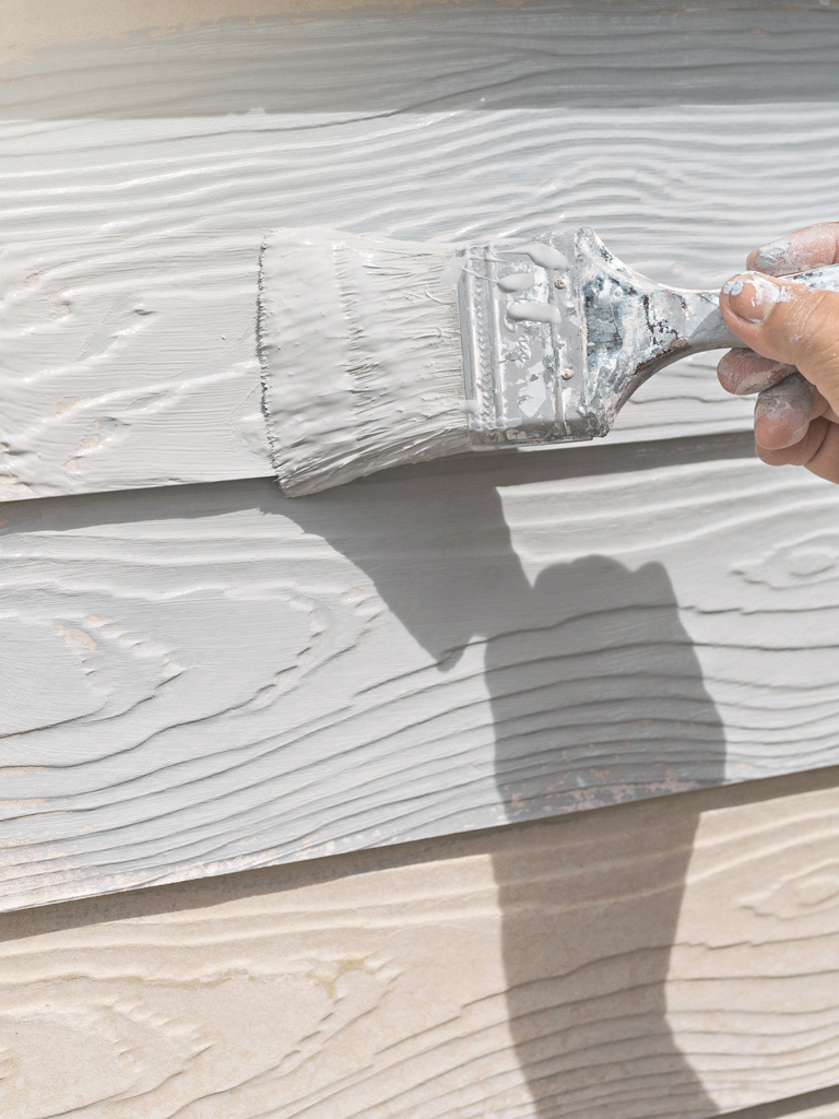 Peinture extérieur à Portneuf.